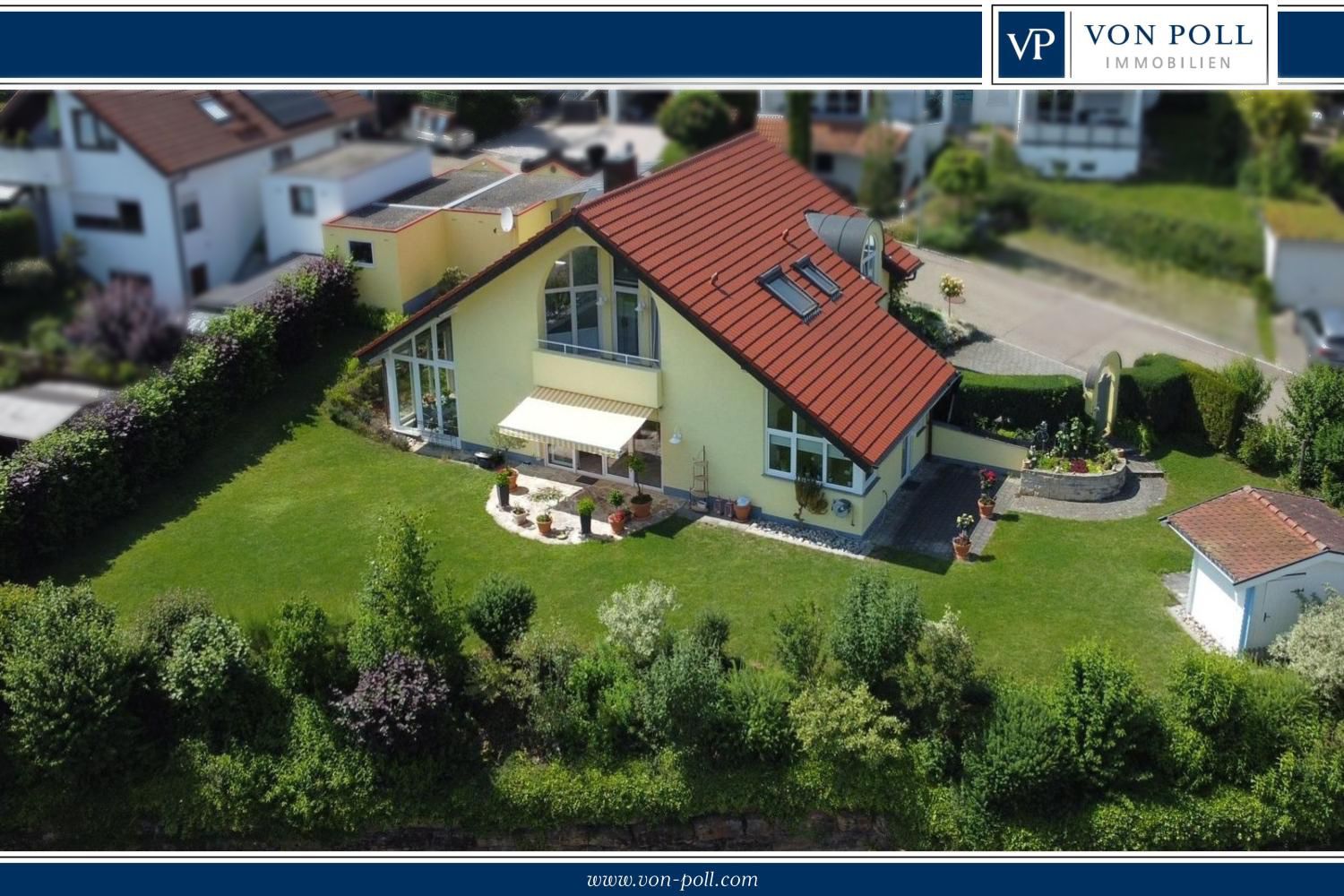 Großzügiges Wohnerlebnis mit Weitblick – stilvolles Einfamilienhaus mit Gartenidylle in Uhingen
