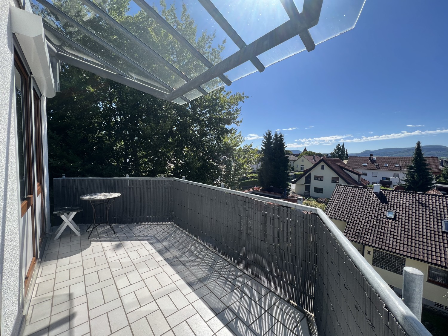Balkon am Schlafzimmer