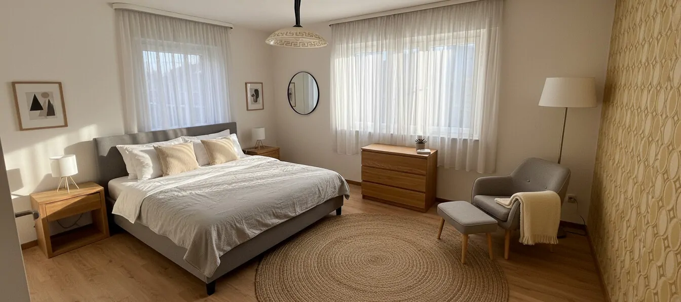 EG: Schlafzimmer Wohnbeispiel