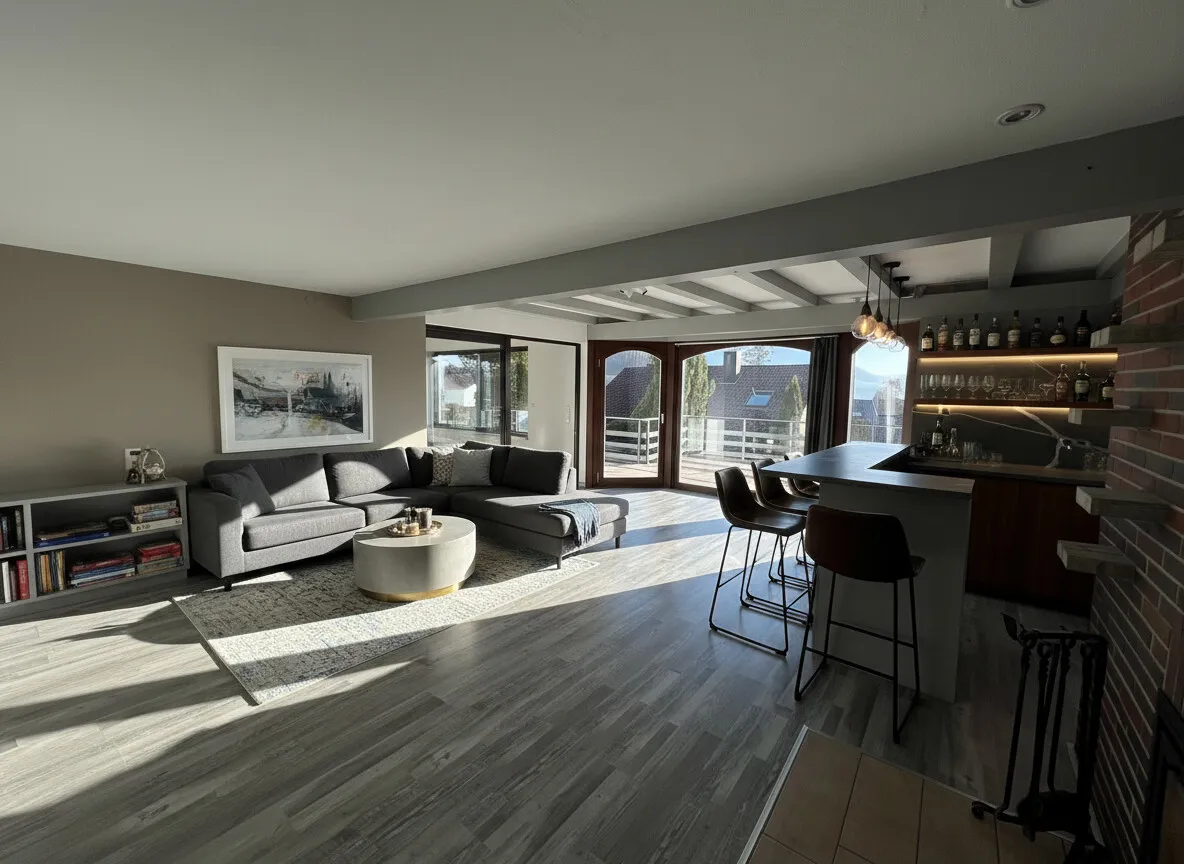 Kaminzimmer - Wohnbeispiel