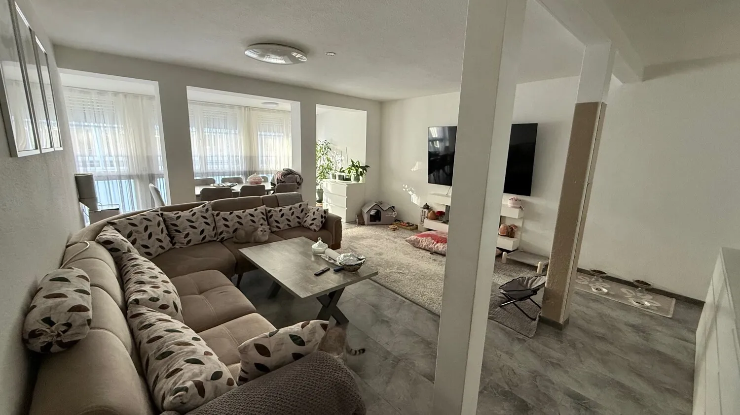 Wohnung 1: Wohnzimmer