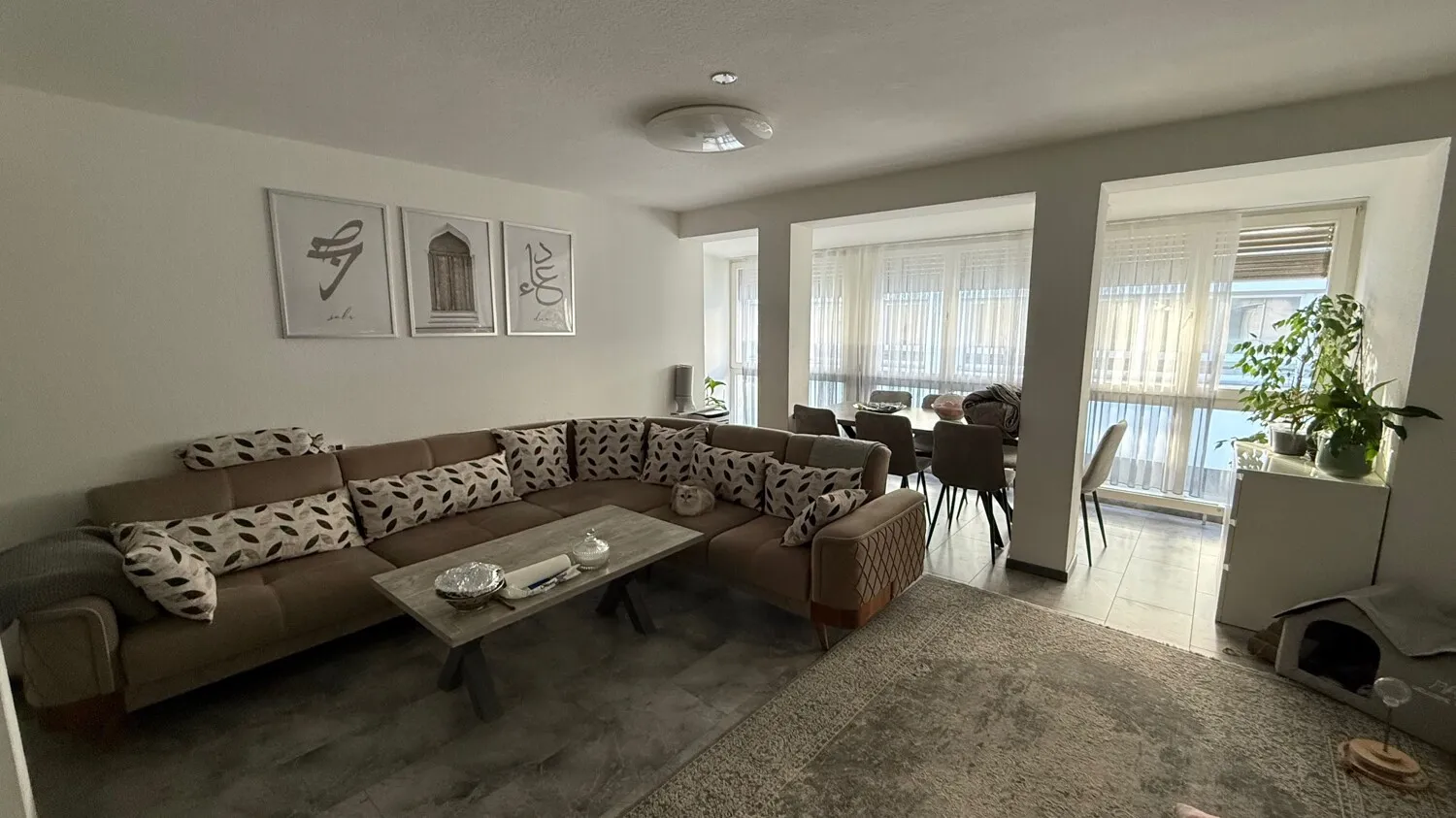 Wohnung 1: Wohnzimmer