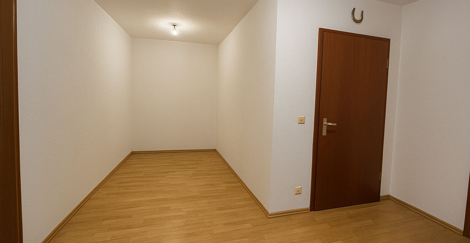 Flur mit KI geleert