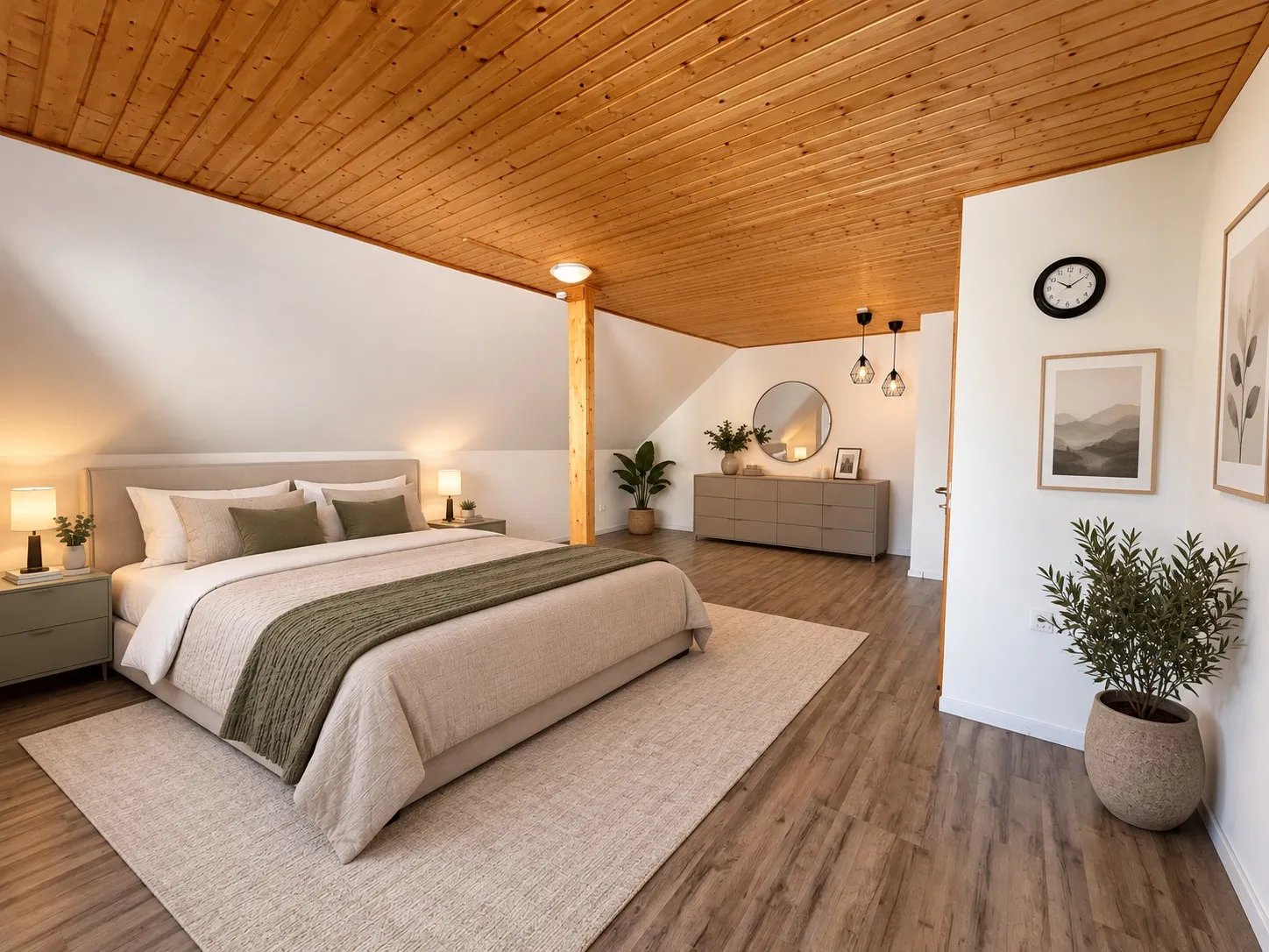 DG - Schlafzimmer-mit KI möbliert