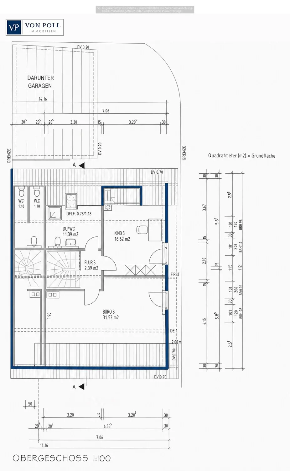 Grundriss DG