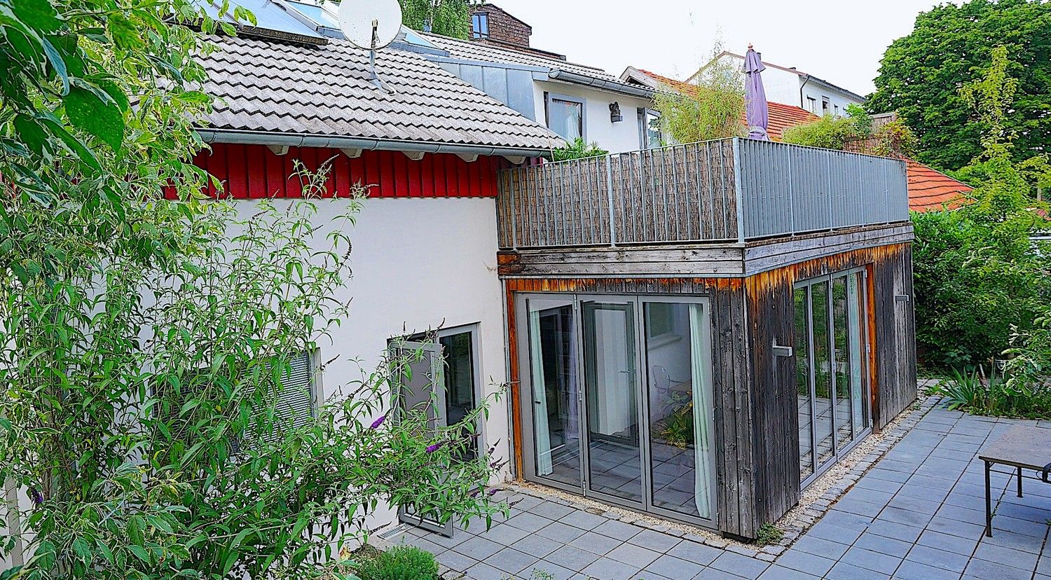 Ansicht Wintergarten:dachterrasse