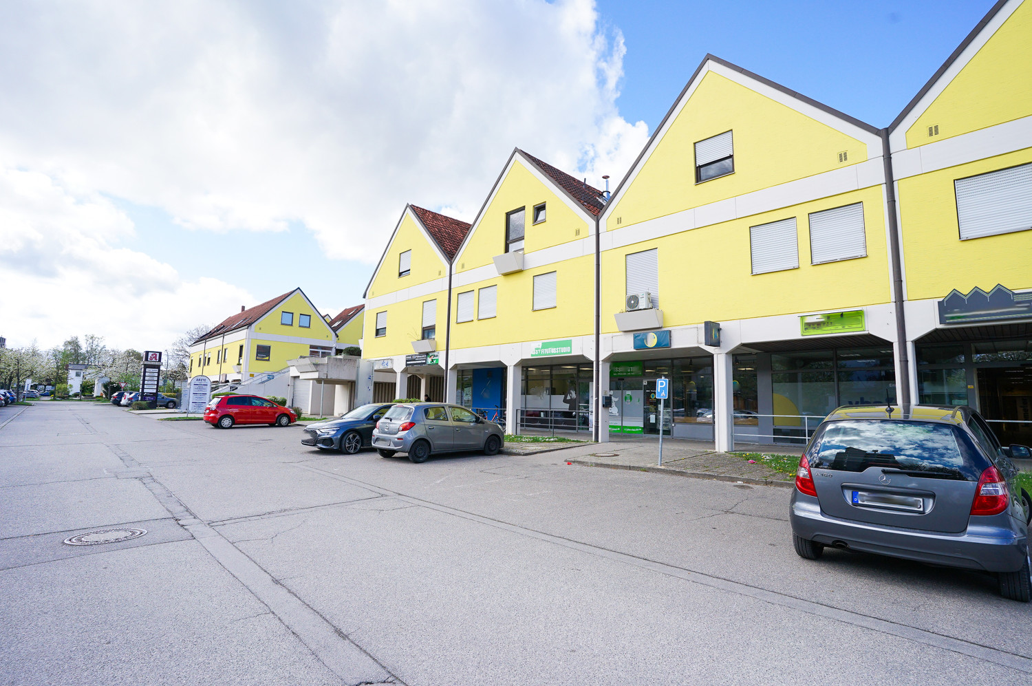 Parkplatzansicht