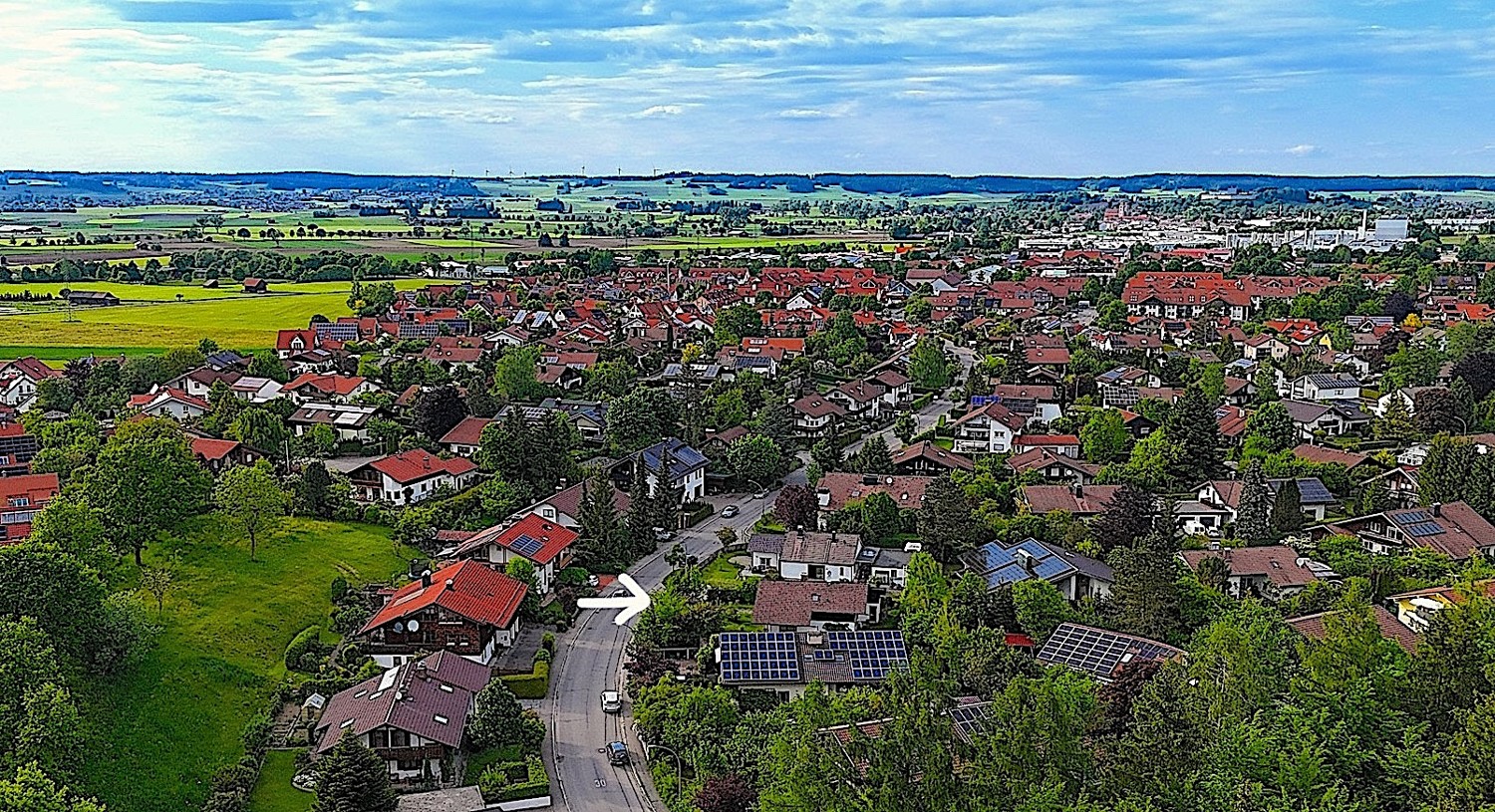 Luftbild von Süd