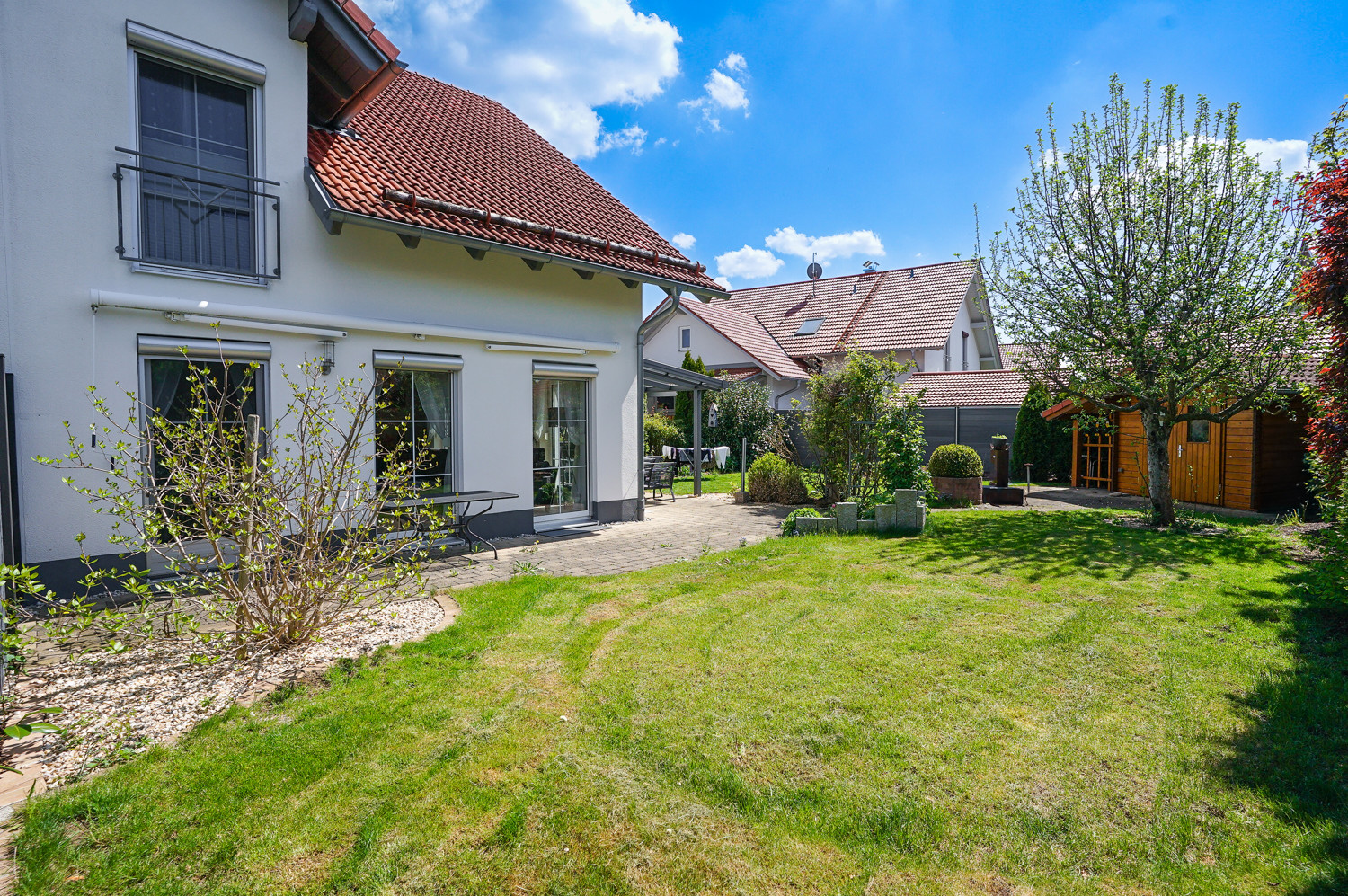 Garten im Westen