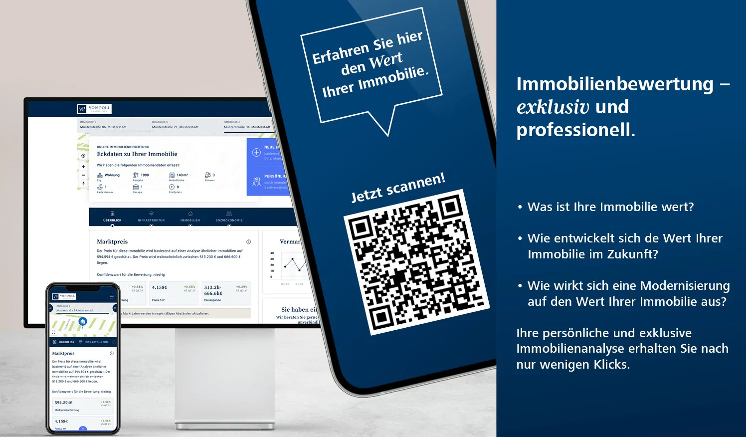 Immobilienbewertung QR-Code