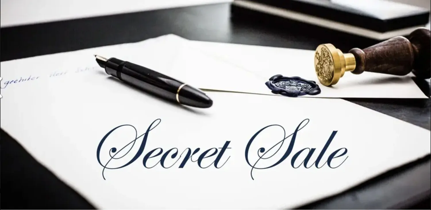 Secret Sale