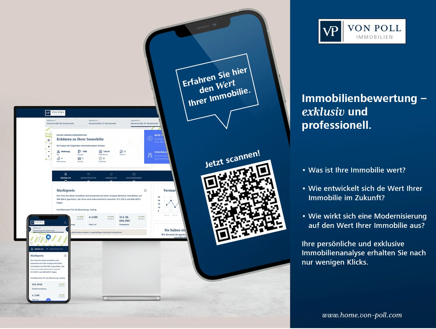 Immobilienbewertung QR-Code Landsberg