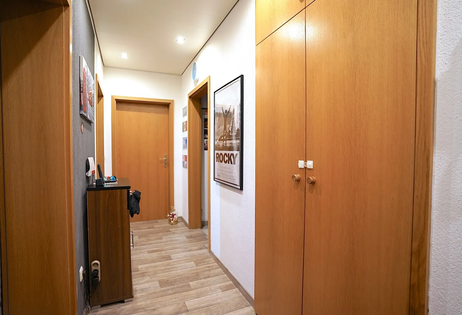 Flur mit Einbauschrank