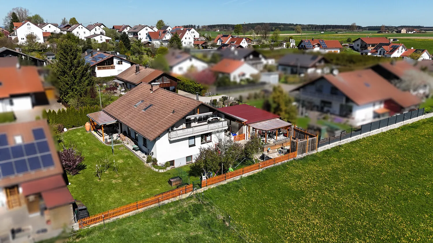 Gartenfläche