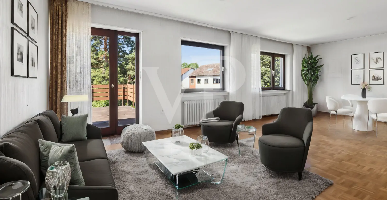 Wohnzimmer Obergeschoss Staging