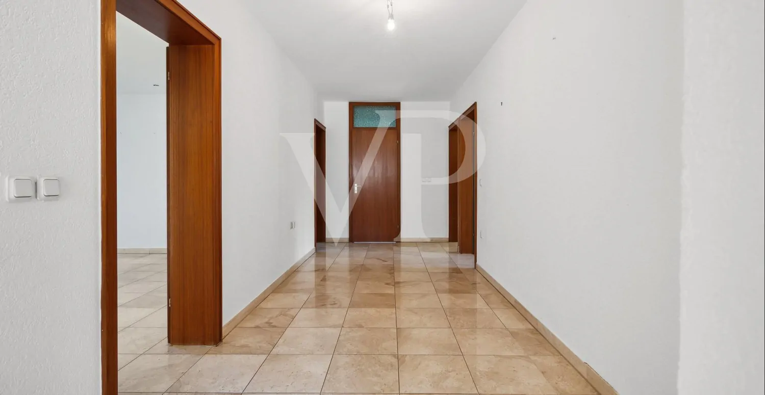 Heller Flur Erdgeschoss