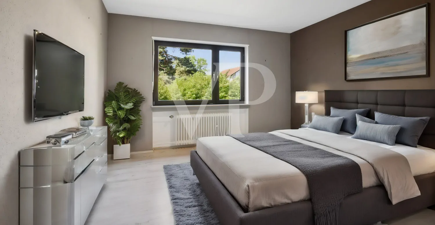 Schlafzimmer Staging