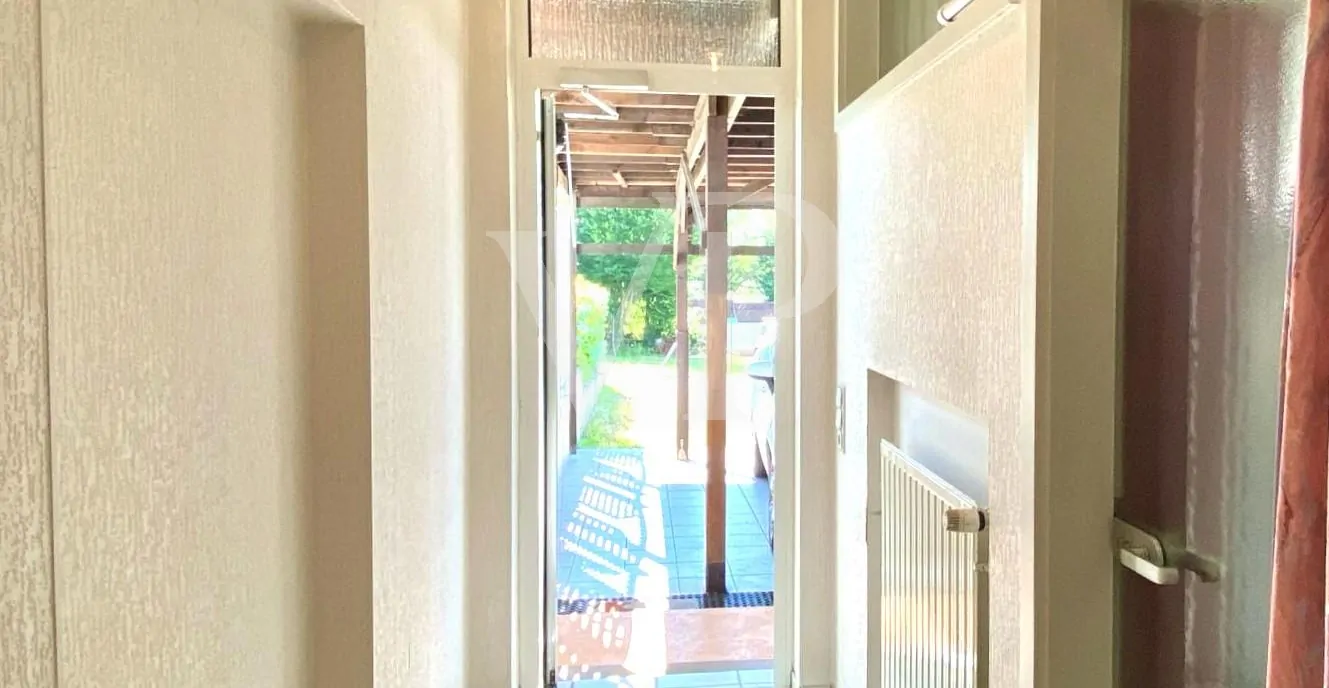 Hinterausgang zum Parkplatz