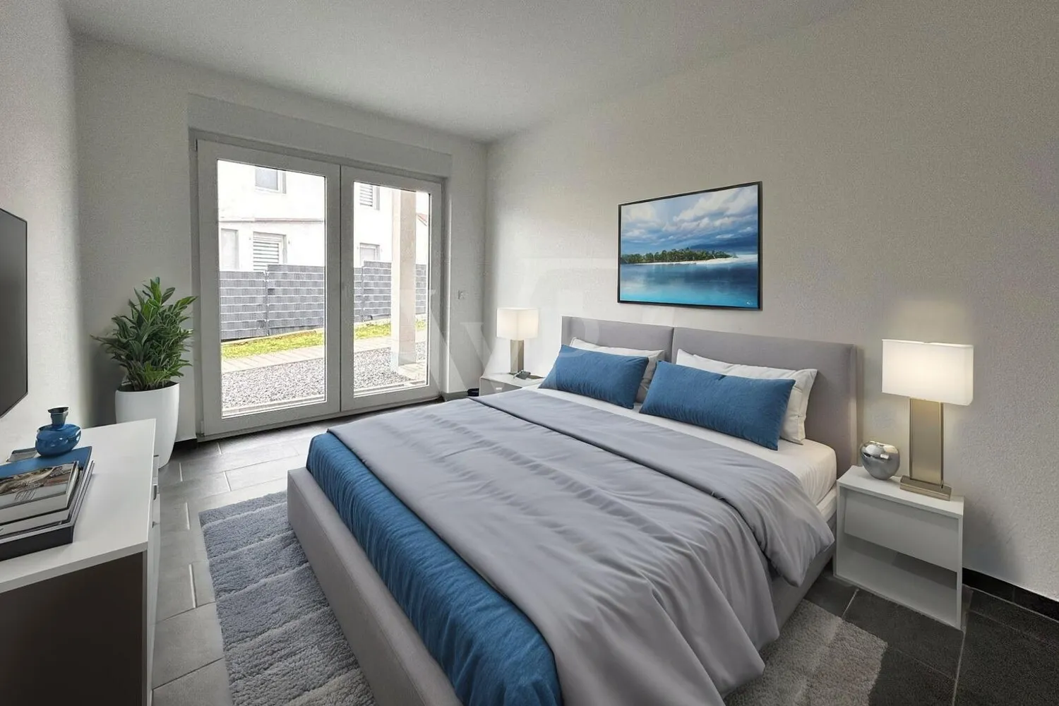 Wohnbeispiel Schlafzimmer 1