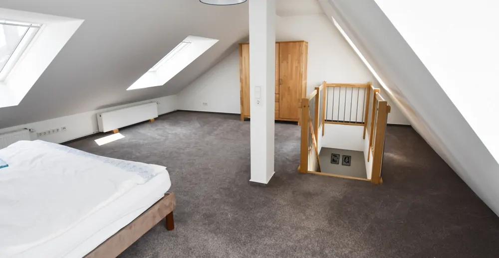 Ruhiges Schlafzimmer - Maisonette