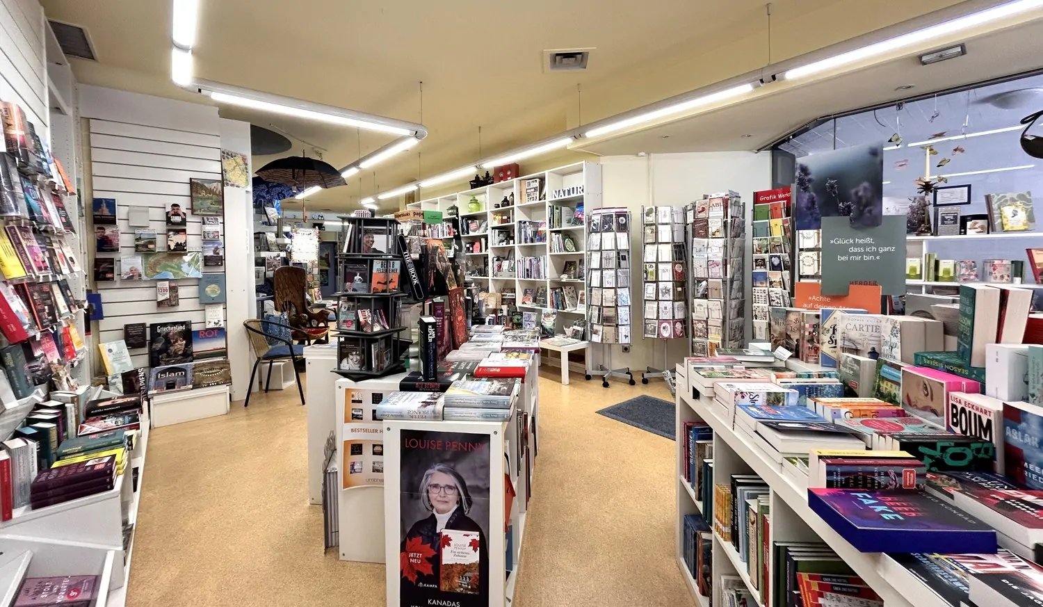 Großflächige Ladenfläche