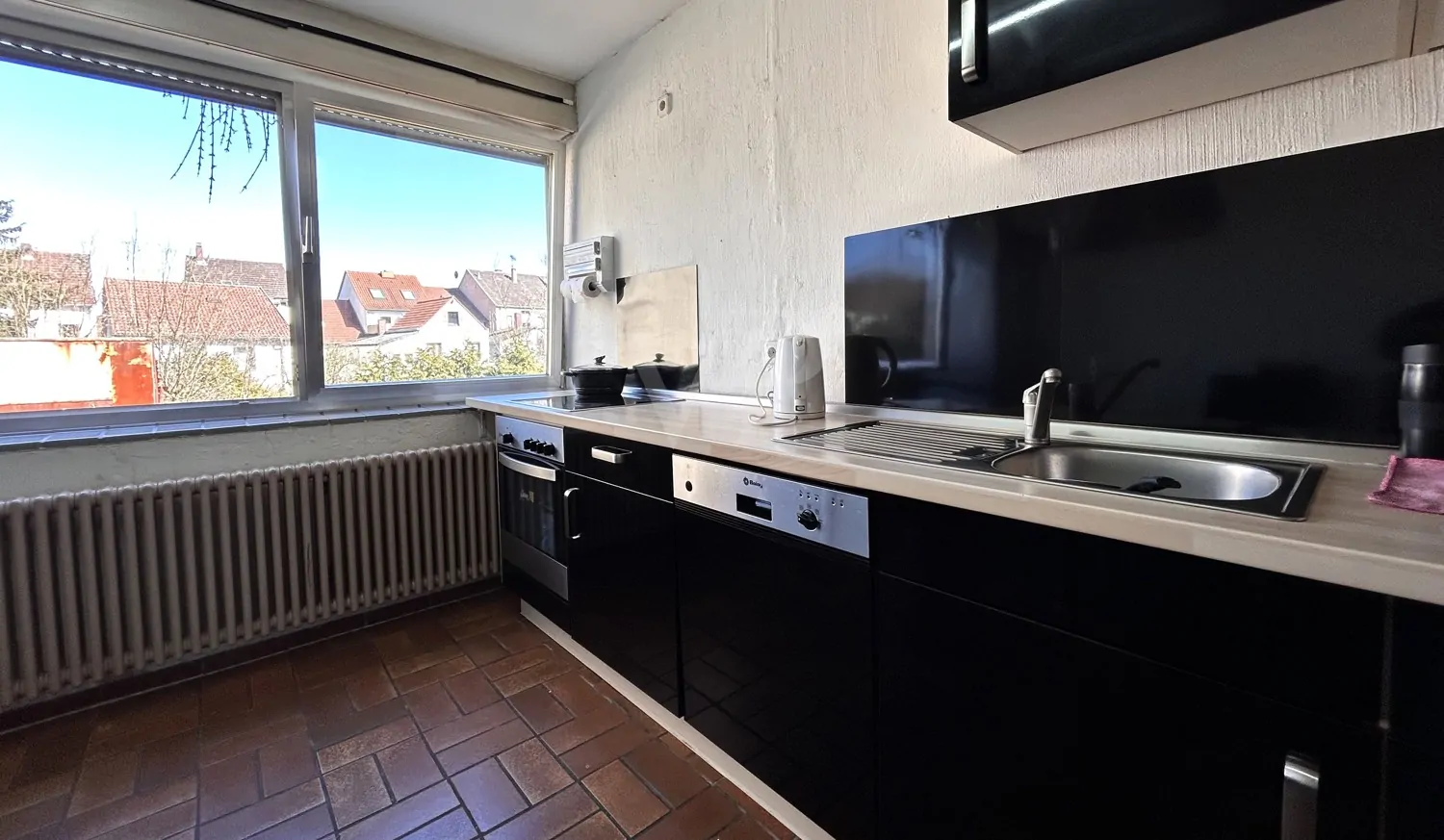 Helle Küche Obergeschoss