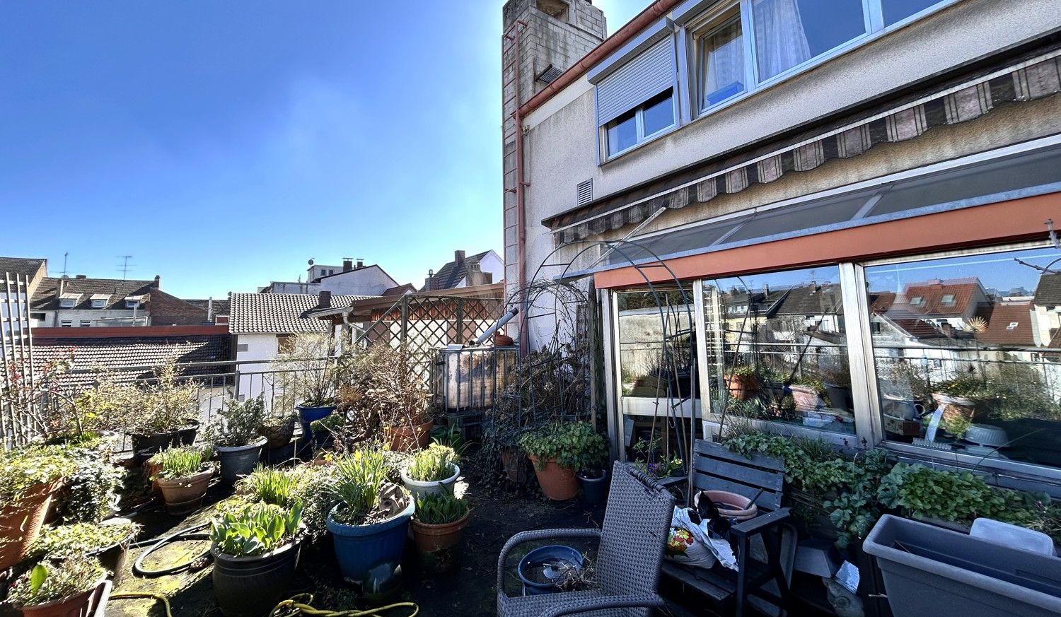 Große Dachterrasse