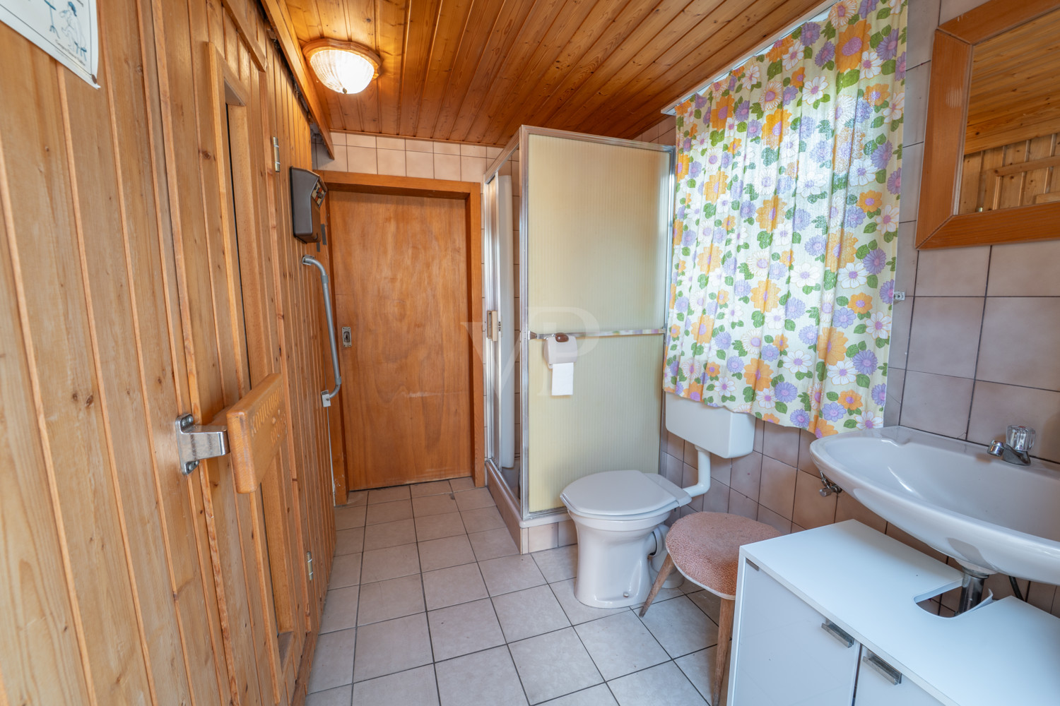 Duschbad mit Sauna