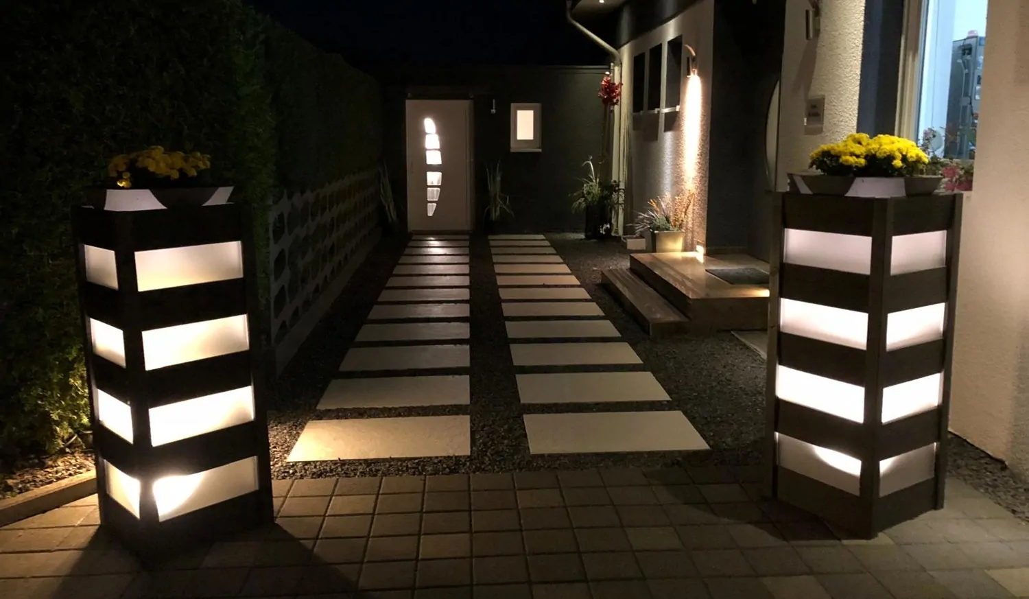 Atmosphäre durch Licht – außen und rund ums Haus