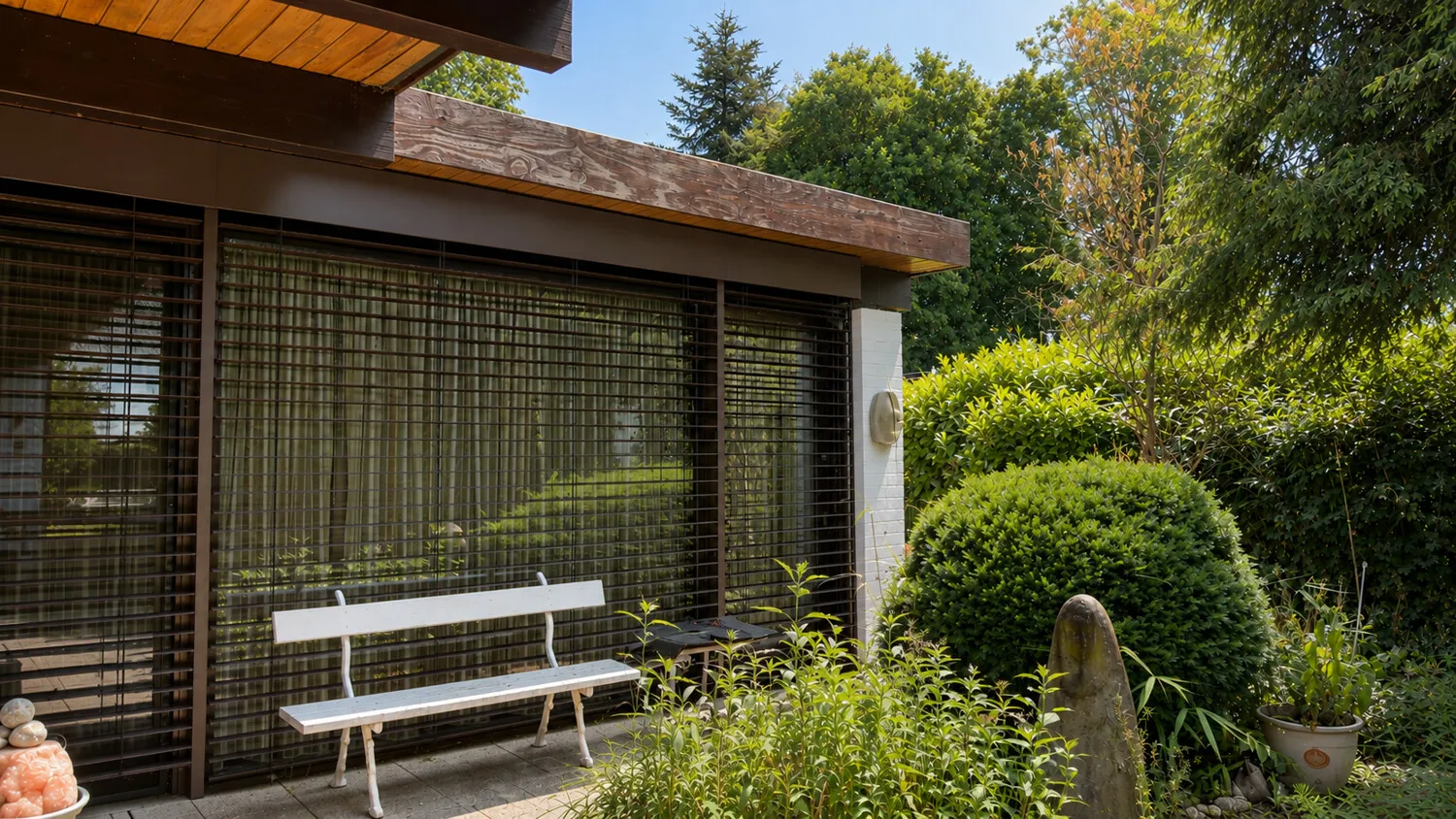 Sonnenschutz als Teil des architektonischen Gesamtkonzepts.