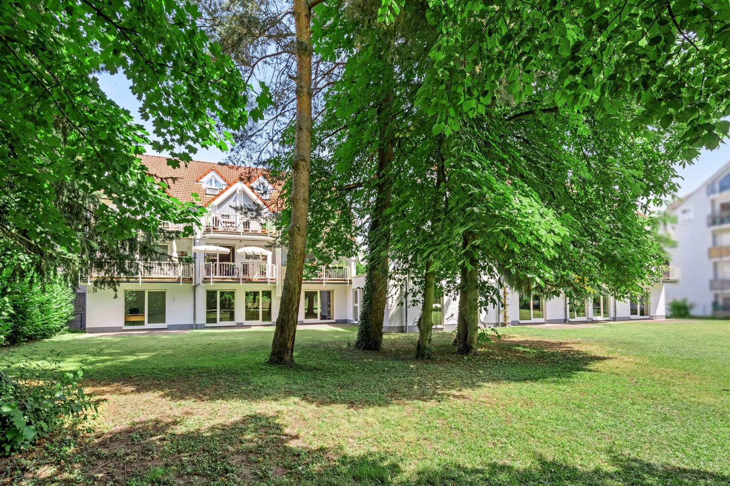 Rückansicht Haus rechts