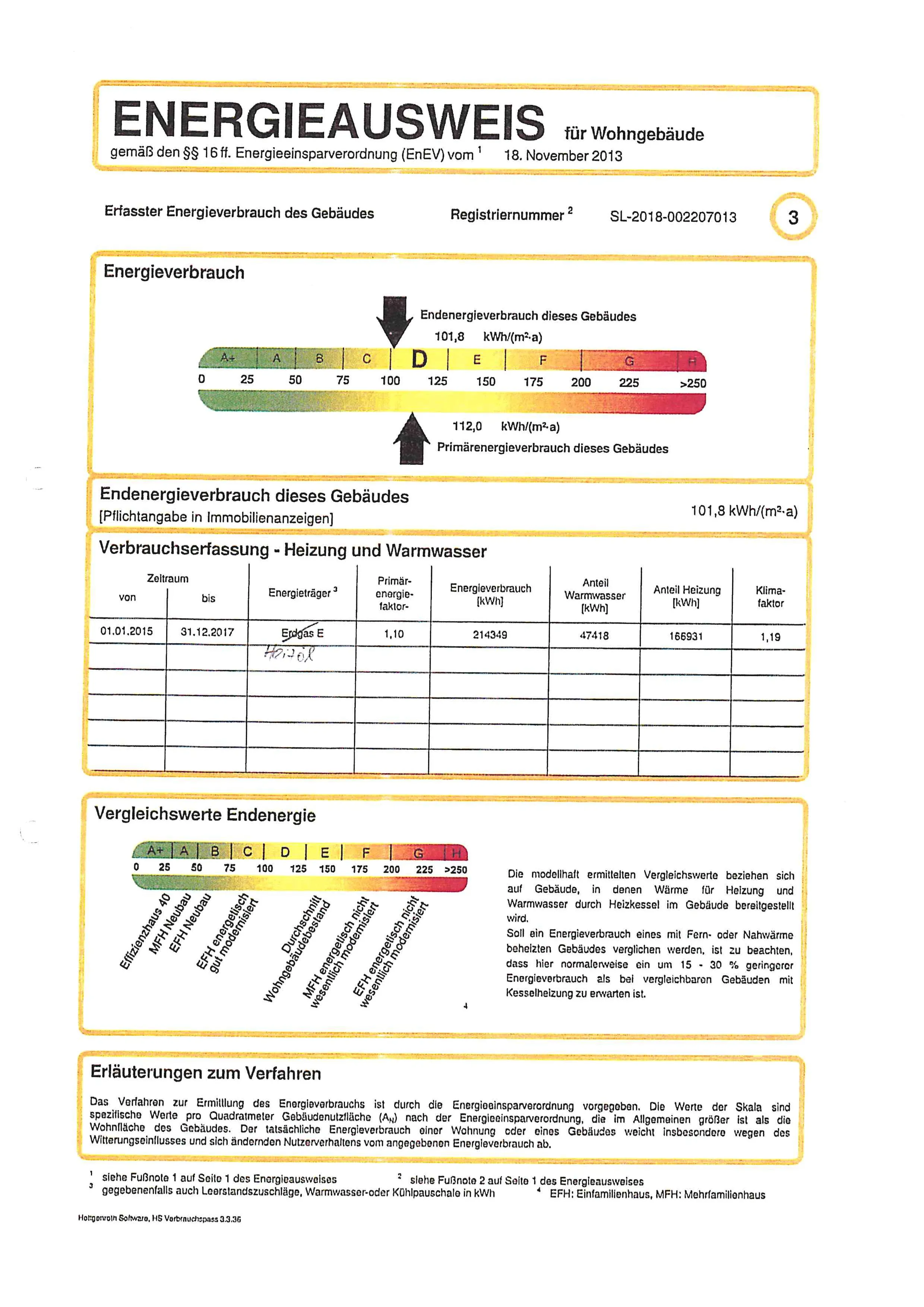 Energieausweis Einheit 1