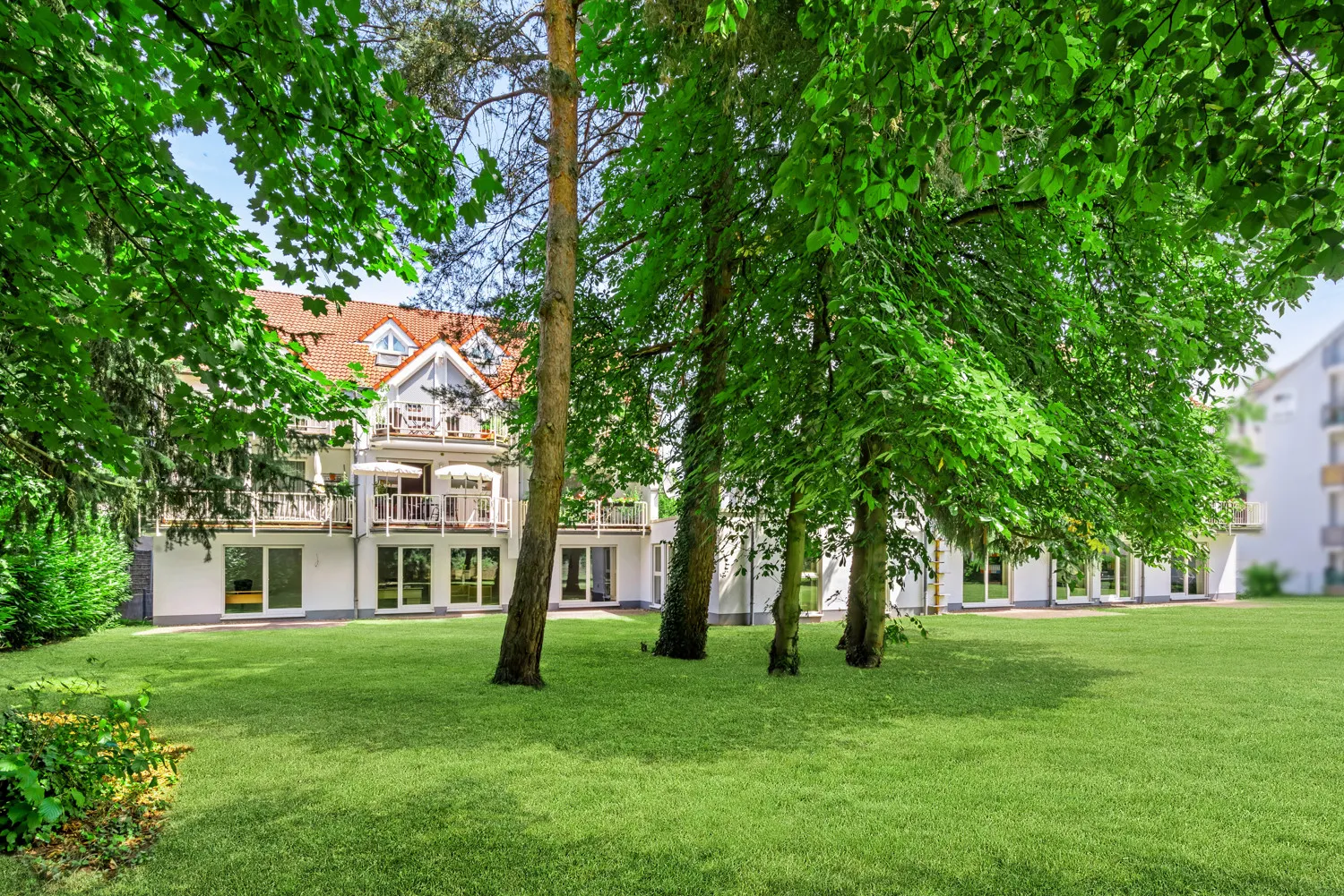 Rückansicht Haus rechts