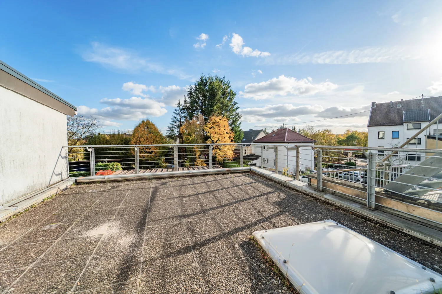 Terrasse im ersten OG