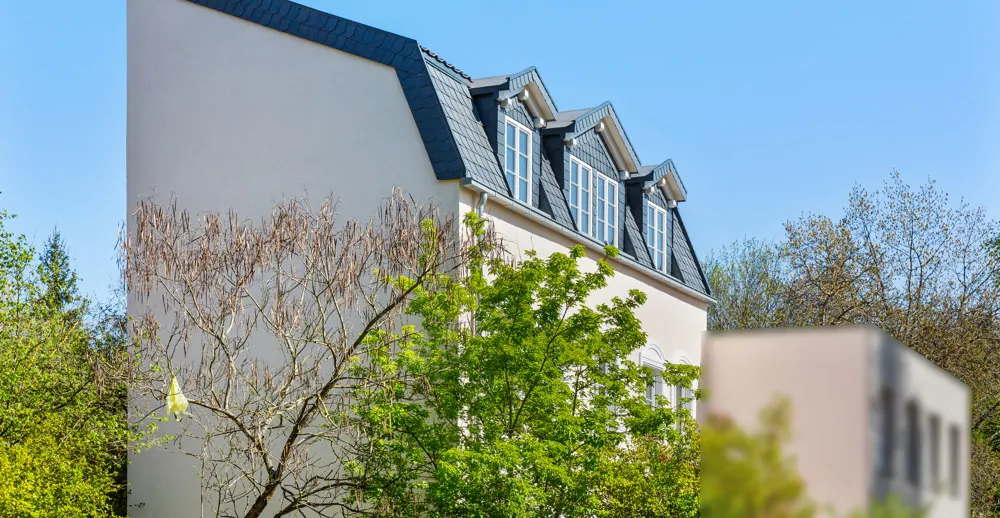 Seitenansicht Immobilie "Remise am Glacis"