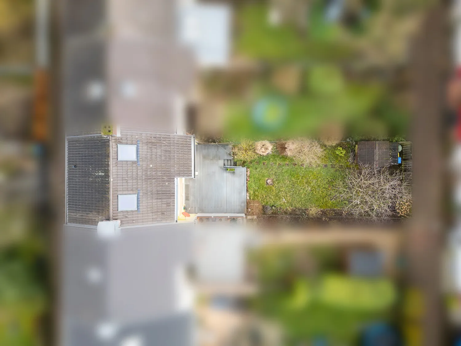 Grundstücksansicht aus der Vogelperspektive