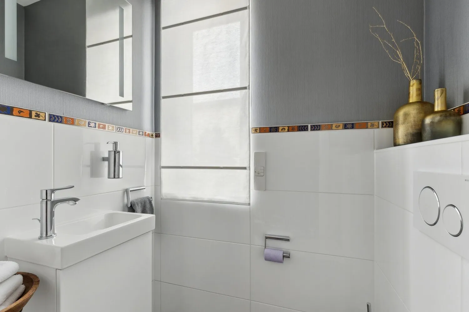 Gäste-WC im Erdgeschoss