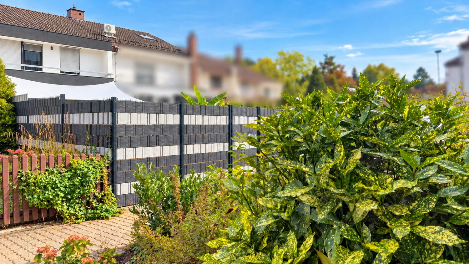 Geschützter Gartenbereich mit viel Privatsphäre