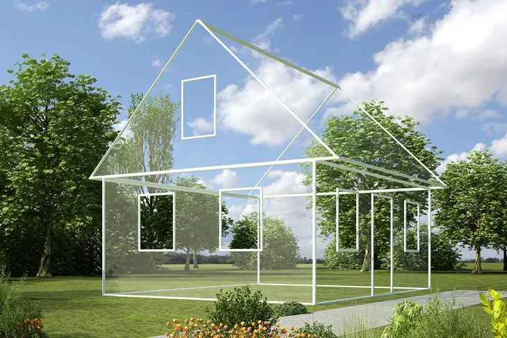 Bielefeld-Hillegossen: approx. 657 m² vacant plot | gentle slope | 2nd row, rear building