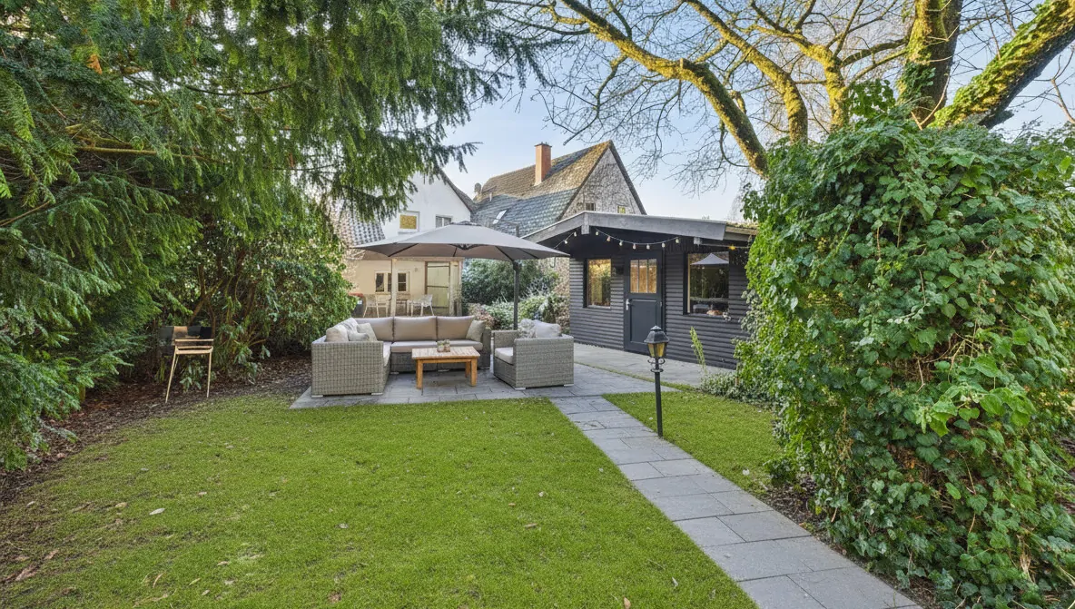 Gartenansicht KI GENERIERT