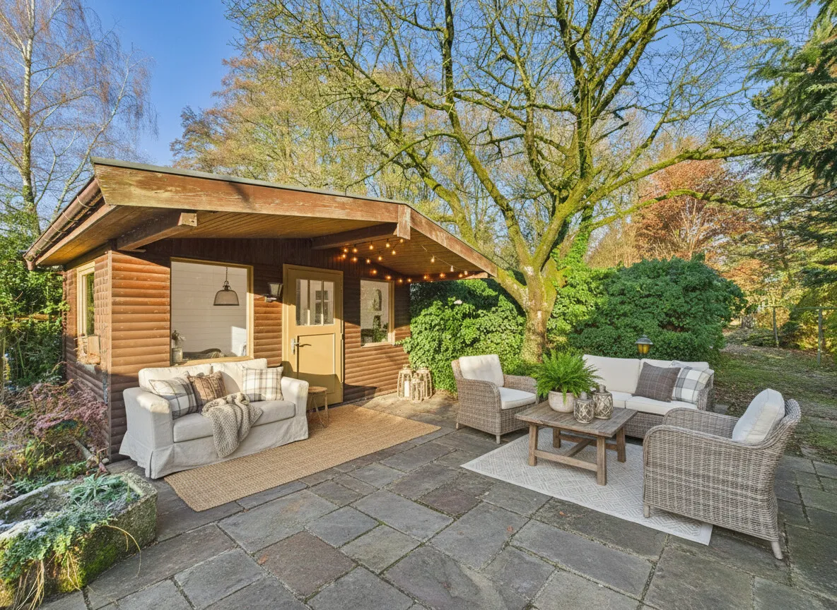 Gartenansicht KI GENERIERT