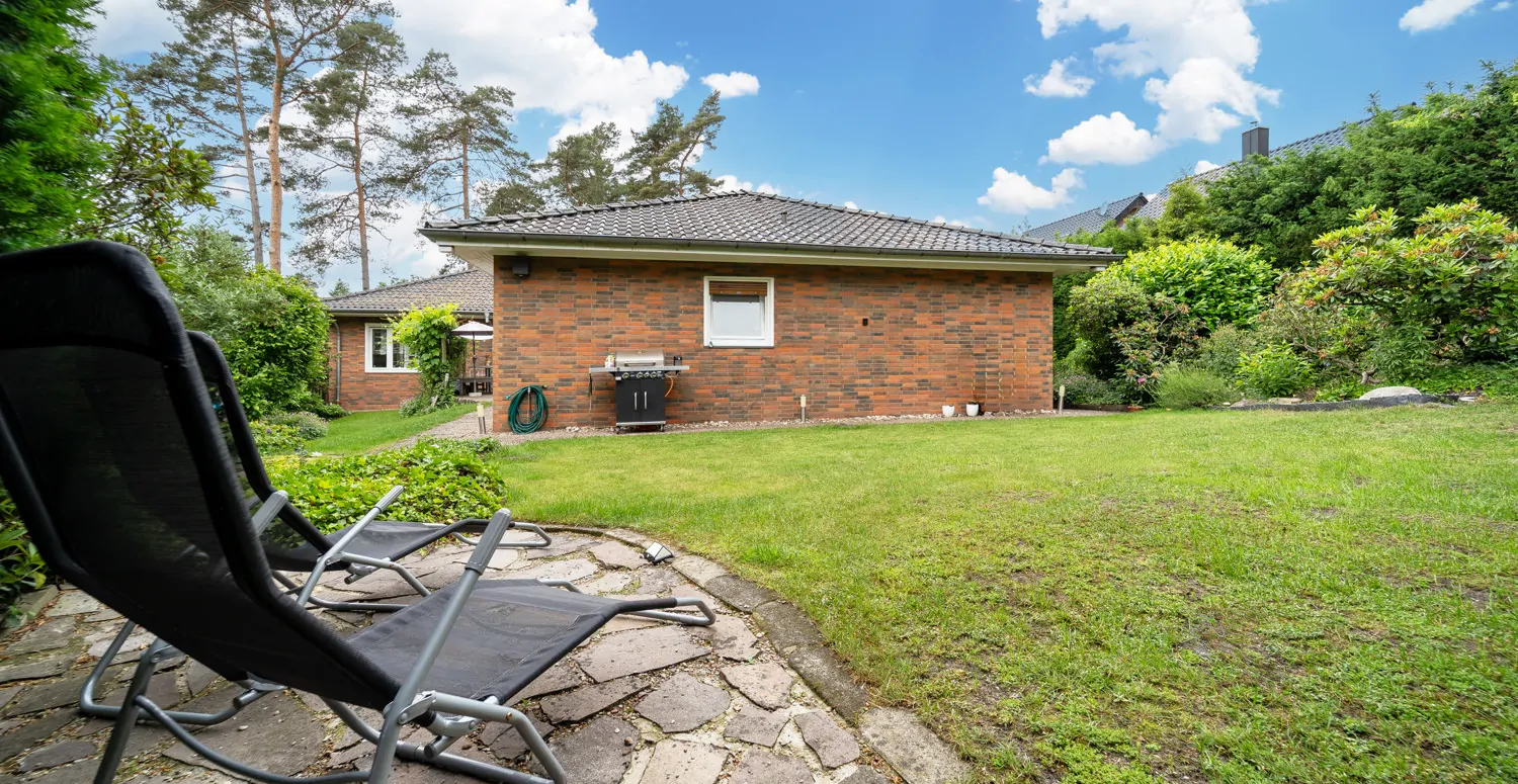 Gartenansicht hinteres Grundstück