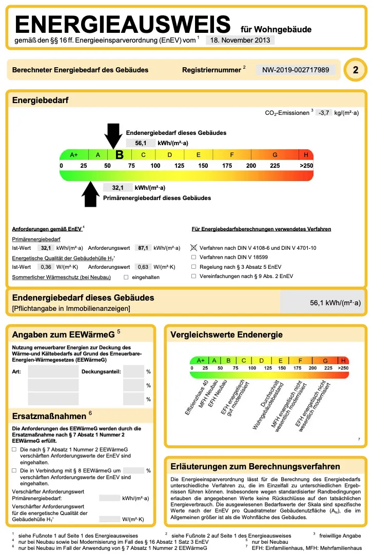 Energieausweis