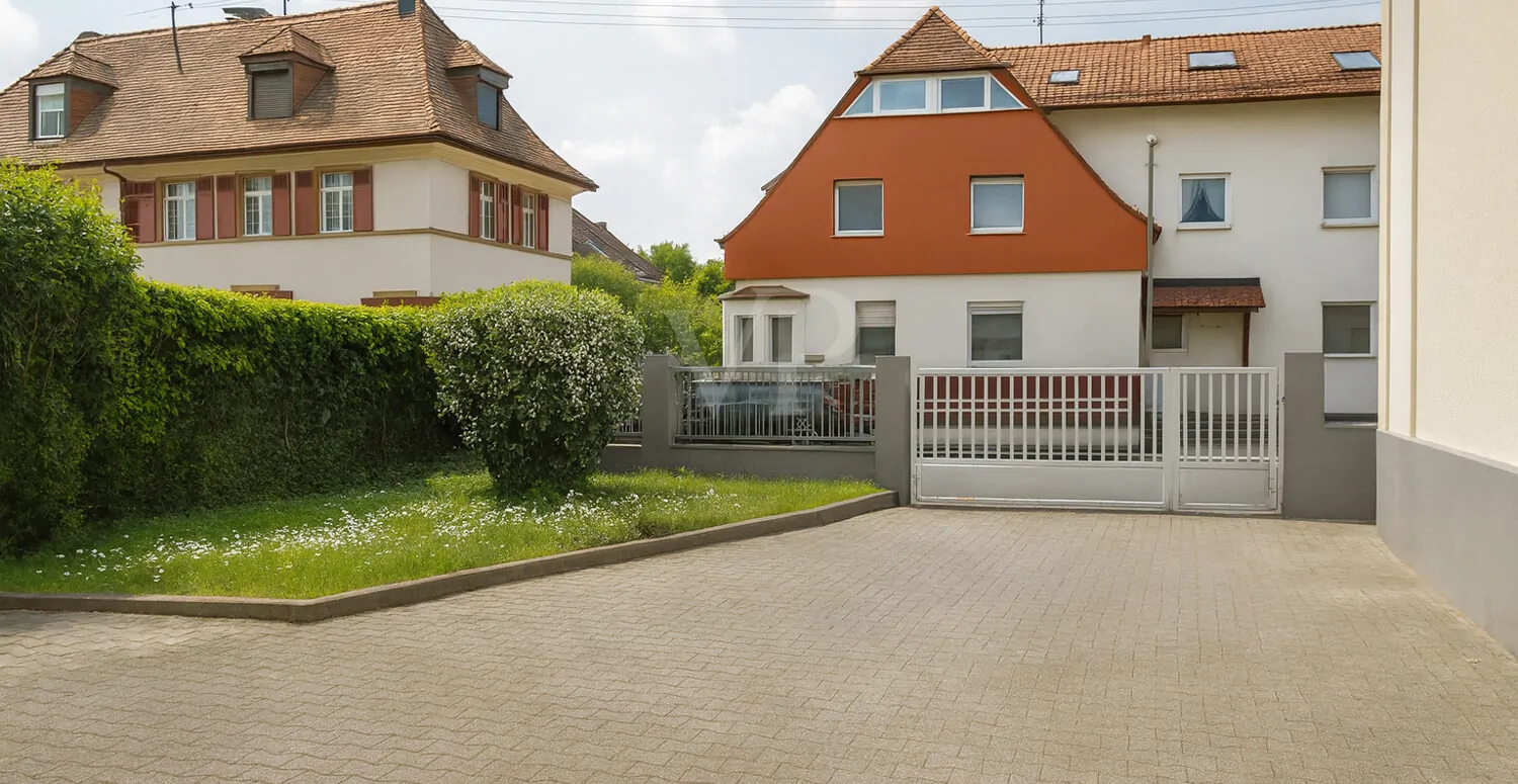 Lichtdurchflutete Altbauwohnung mit Balkon und Garage in ruhiger Lage