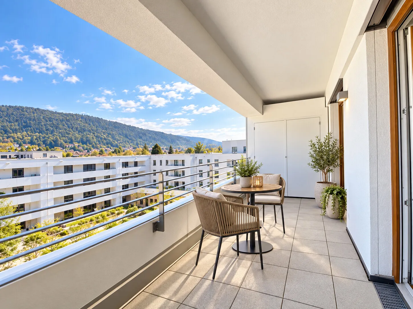 Loggia (Möblierung visualisiert)