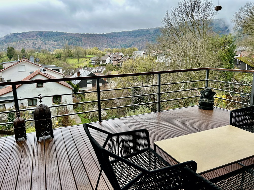 Balkon mit Blick