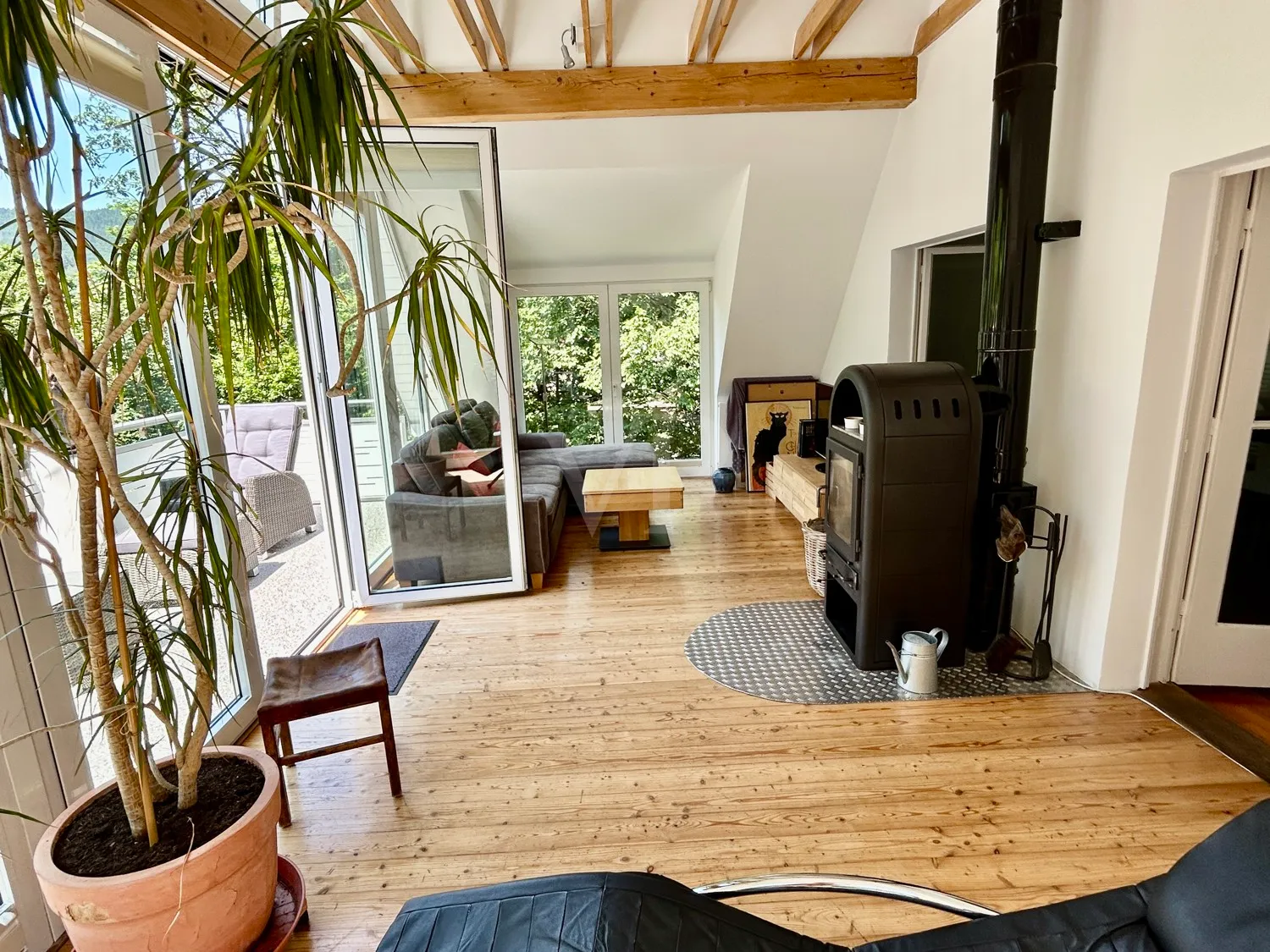 Maison mitoyenne idyllique avec jardin et vue magnifique