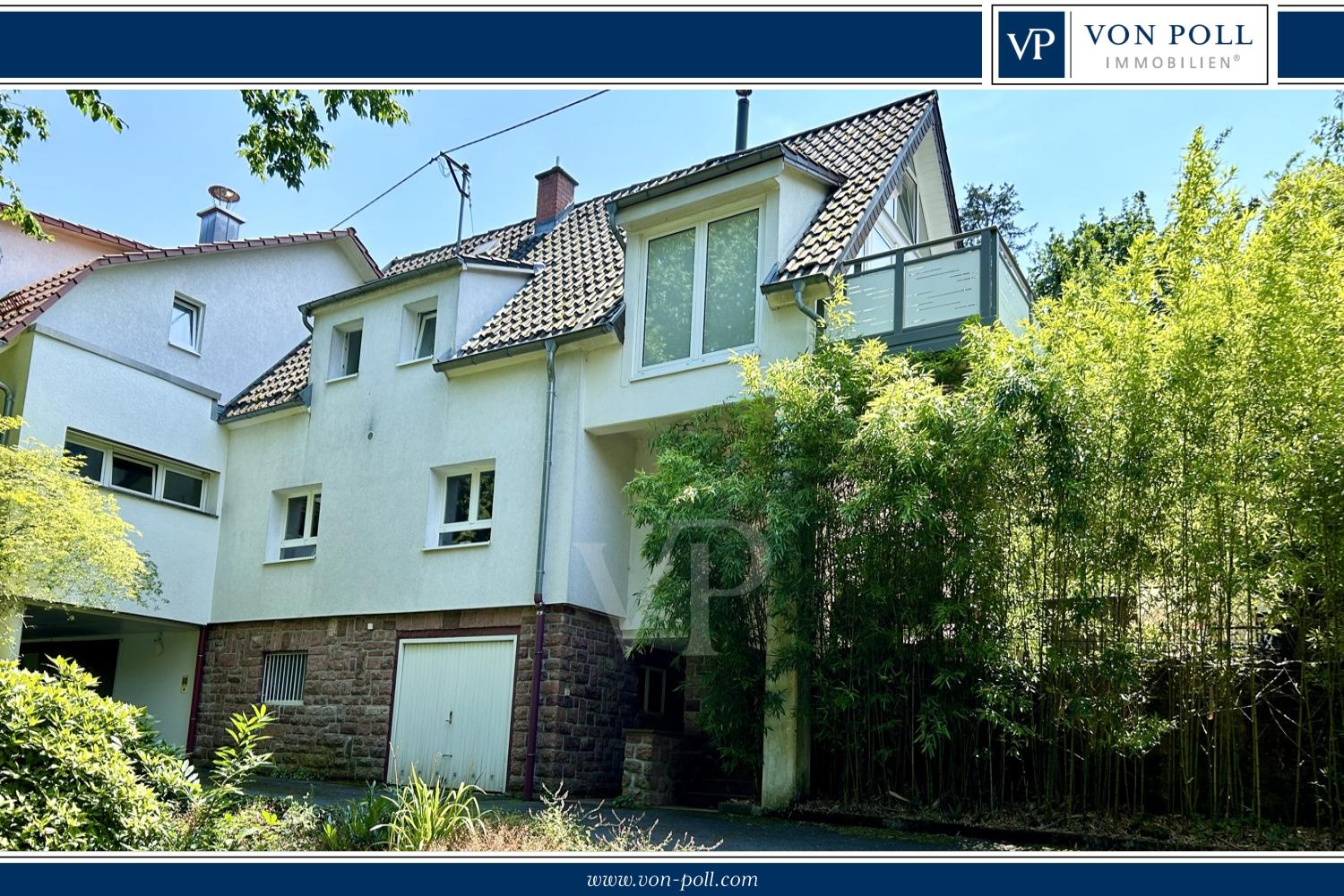 Idyllische Doppelhaushälfte mit Garten und herrlichem Ausblick