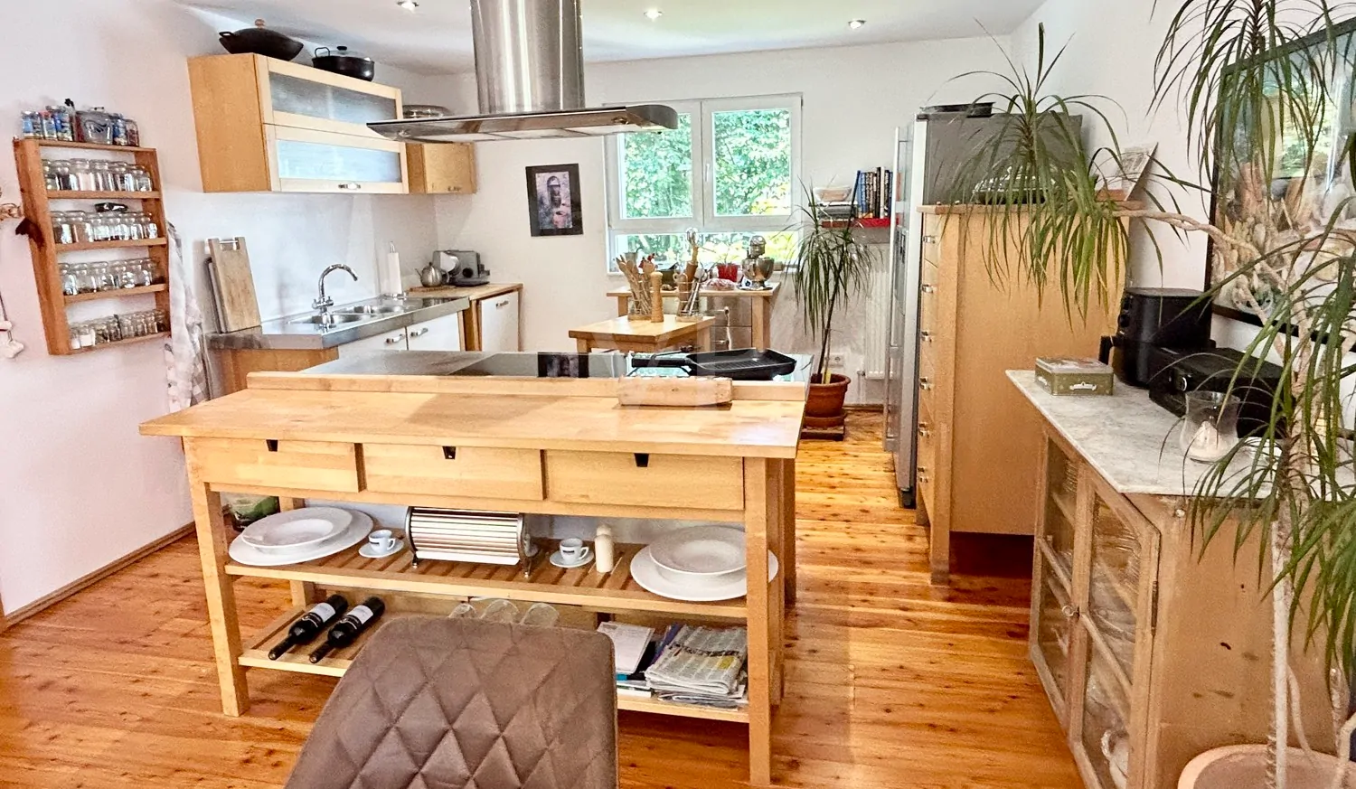 Idyllische Doppelhaushälfte mit Garten und herrlichem Ausblick