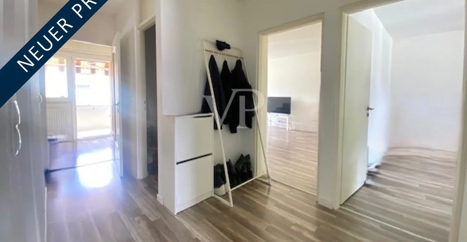 Schnittige, helle 3-Zimmer-Wohnung in ruhiger Lage als Kapitalanlage oder zur Eigennutzung